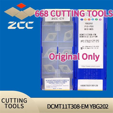 Zccct Turning Tool Dcmt T Em Ybg Ybm Ybm Dcmt T Em