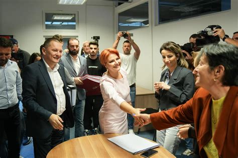 Lia Olguța Vasilescu și a depus candidatura pentru al patrulea mandat