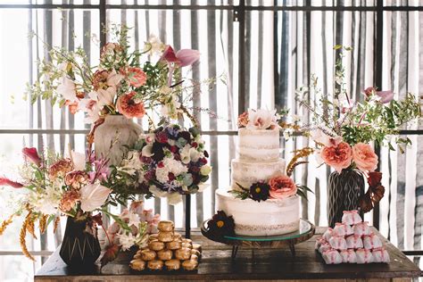 Mesa Do Bolo Decora O Flores Para Casamentos Casamento Perfeito