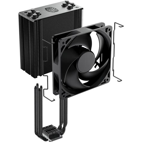 Disipador De Aire Para Cpu Cooler Master Hyper Black Edition Pcmig