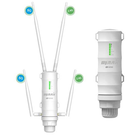 Ac Dual Band G Mbps R P Teur Wifi Puissant Ext Rieur Point