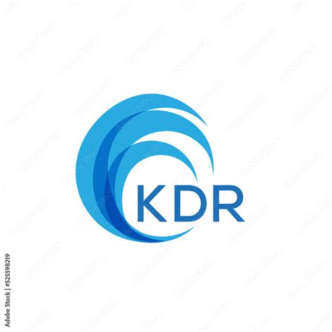 kdr letter logo kdr blue image  white background kdr monogram logo