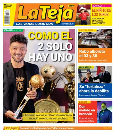 la teja newspaper subscription pressreader