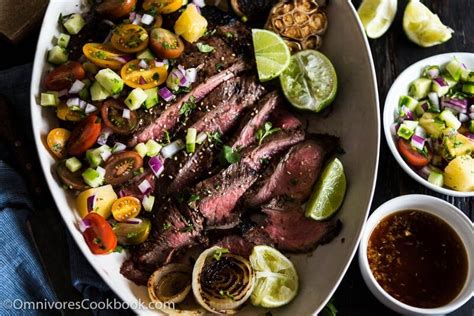 Pineapple Marinated Flank Steak Omnivores Cookbook