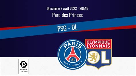 Match Les compositions officielles de PSG OL dévoilées CulturePSG