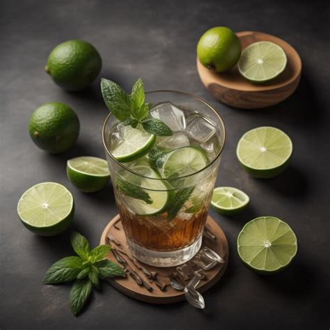 Premium Photo Mojito Cocktail Isolated