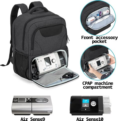 Buy Curmio Travel Backpack Compatible With Resmed Air Sense9 Air Sense10 Portable Supplies