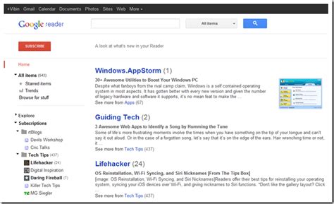 google reader  revamped  mixed response