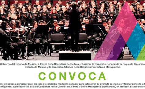 Convocatoria Orquesta Filarmónica Mexiquense ¿cómo Solicitar La Beca