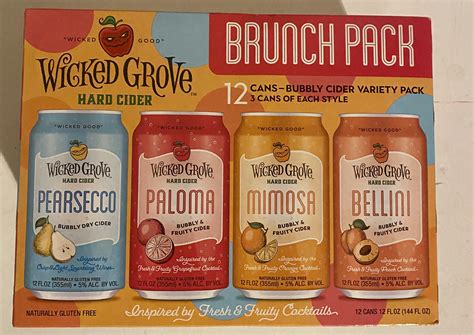 First time seeing this Wicked Grove hard cider variety pack! : r/aldi