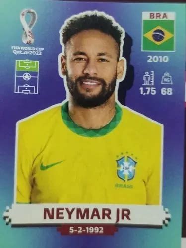 Estampa Neymar Jr Album Panini Qatar Env O Gratis