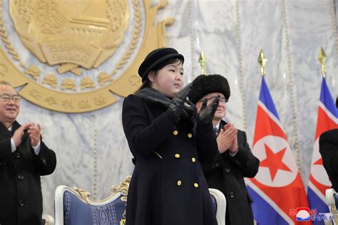 Daughter of North Korean leader Kim shares spotlight with nuclear ...