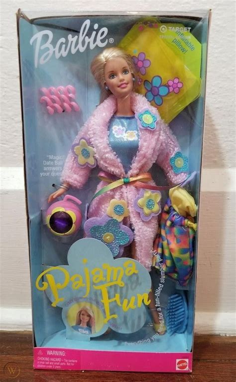 Pajama Fun Barbie Doll Target Exclusive 1999 Mattel Nrfb 26883