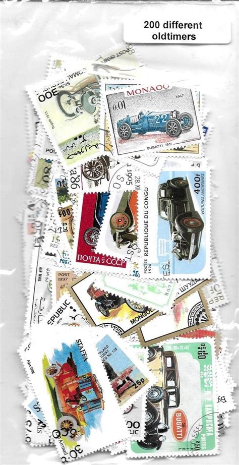 Oldtimers 200 Different Stamps Importa Supplementen Nl