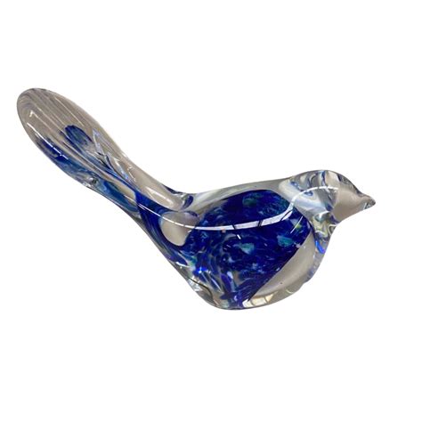 Eamonn Vereker Glass Bird Bluegreens