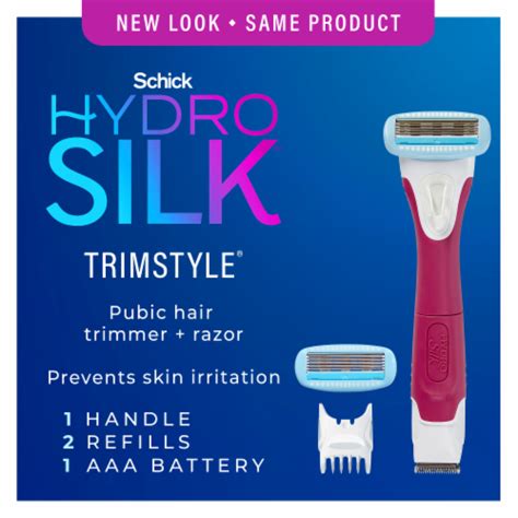 Schick Hydro Silk Trimstyle Women S Razor Refill With Bikini