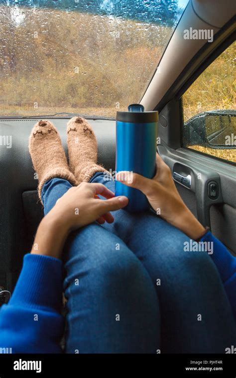 Feet On Dashboard Car On Hi Res Stock Photography And Images Alamy