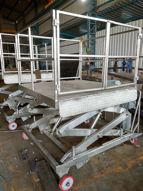 Avcon Stainless Steel Ss Scissor Lifts Capacity Ton