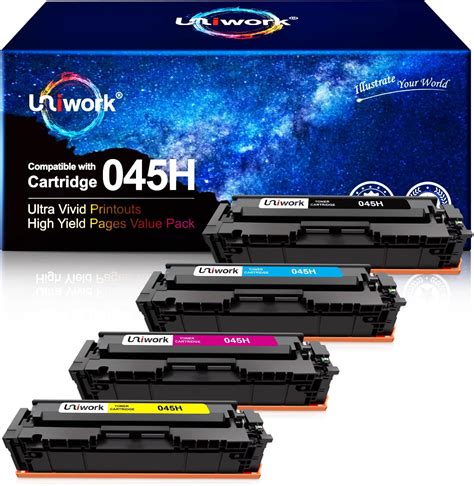 Amazon Uniwork Compatible Toner Cartridge Replacement For Canon