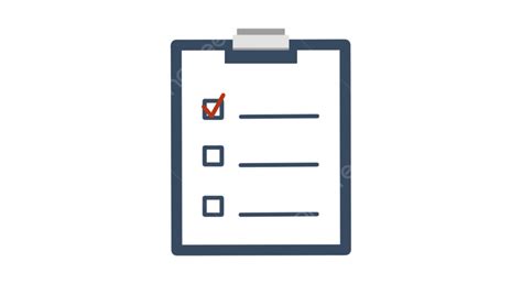 checklist tick board detailed list tick  examination png