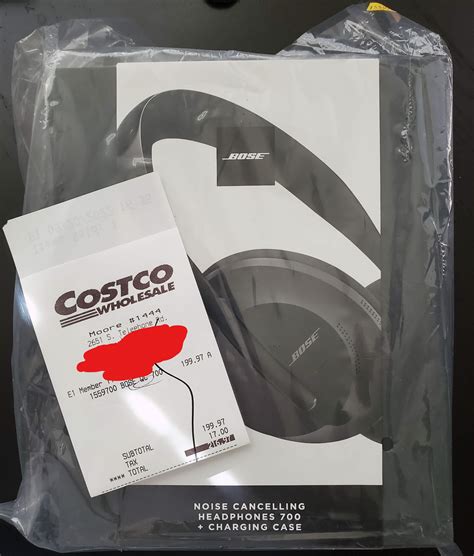 Bose Nc 700 Headphone With Charging Case Costco In Store Only 19997