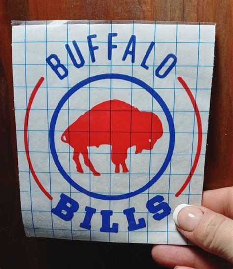 Buffalo Bills Vinyl Sticker Buffalo Bills Lets Go Etsy