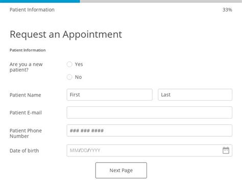 Free Online Appointment Form Template 123 Form Builder