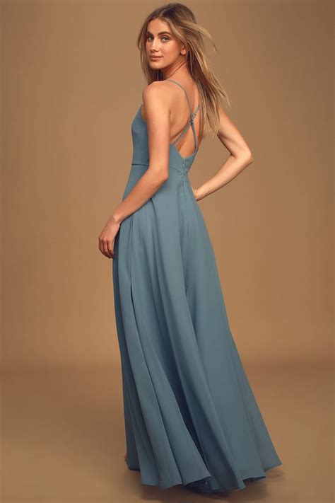 Slate blue dress - gertydm