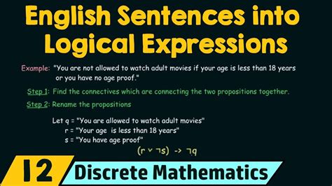 Translating Sentences Into Logical Expressions Youtube