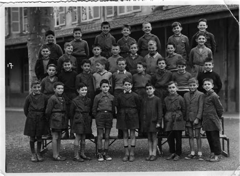 Photo de classe 9ème école du boulevard Issoire de 1959 College