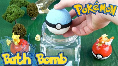 Pokemon Surprise Toys 3 Bath Bombs Youtube