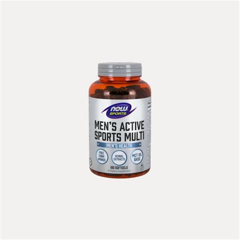 NOW Sports Men's Active Sports Multi - Vitamin & Me