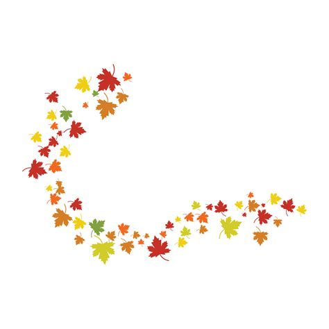 Autumn leaves maple 13646429 Vector Art at Vecteezy