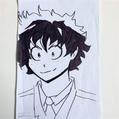 Midoriya Doodle Art Amino