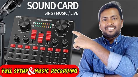 V8 Sound Card Full Setup YouTube