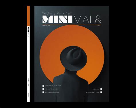 Minimal Magazine By Mingxin Cheng SVA Design