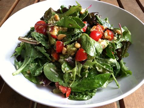 mixed greens salad easy recipes    home