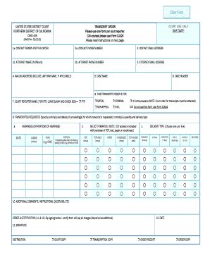 Fillable Online Cand Uscourts Cja Counsel Please Use Form Cja Cand