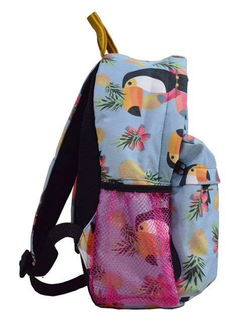 Mochila Estampada Tucano Trop Bolso Frontal Molly Bloom Bolsas E