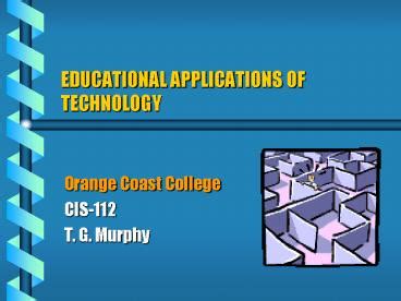 educational applications  technology
