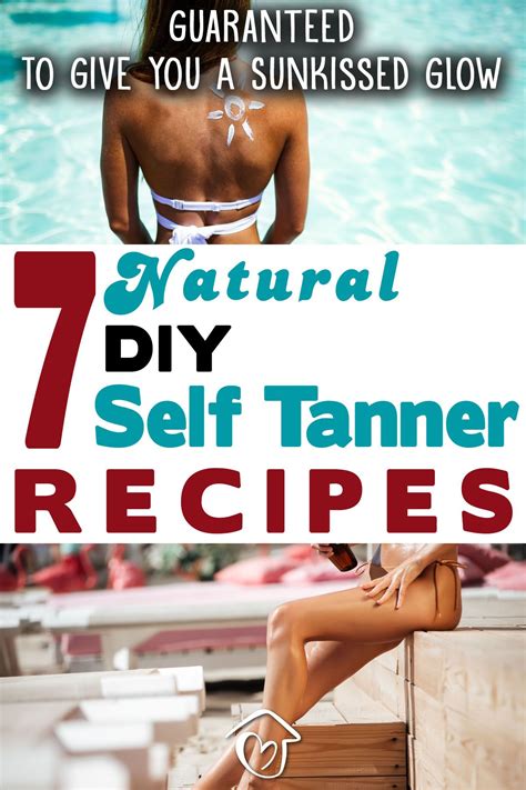 7 Natural DIY Self Tanner Recipes Guaranteed To Give You A Sunkissed