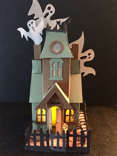 Haunted House Papercraft