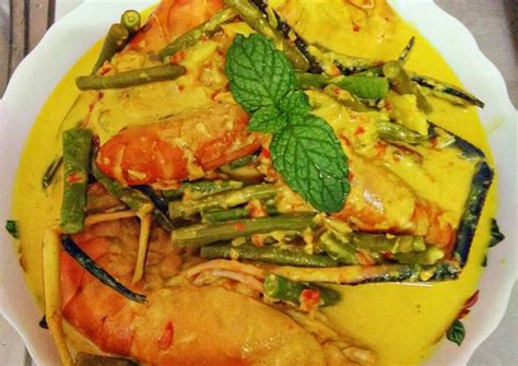 Teringin Nak Makan Udang Galah Masak Lemak Cili Api Jom Ikuti Resipi