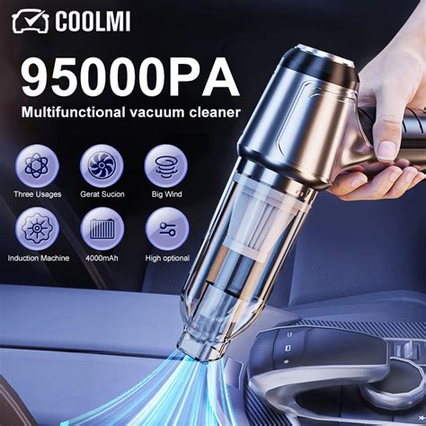 95000pa Car Vacuum Cleaner Wireless Handheld Mini Robot Cleaner For Car Home Desktop Keyboard