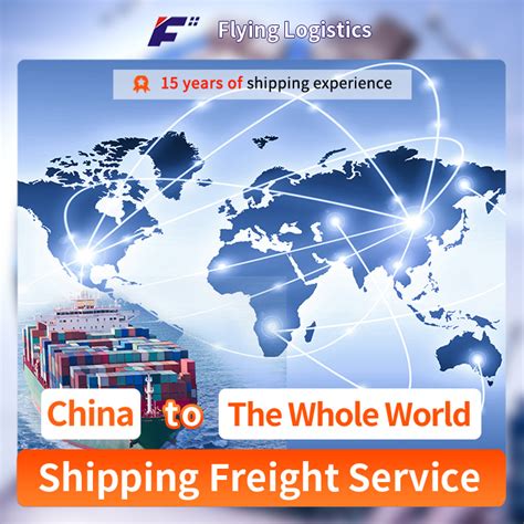 Logistics Sea Freight Shippingair Cargo Shipping Export Agent