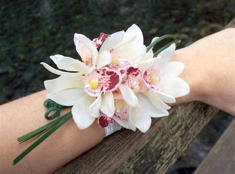 Orchids Are My Favorite Wrist Corsage White Orchid Orchid Corsages