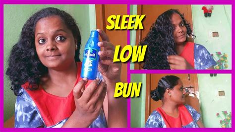 Heavy Hair Oiling Challenge With Sleek Low Bun Heavy Hair Oiling Routine Challenge On My Hair