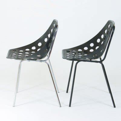 Pair Of Coquillage Dining Chairs By Pierre Guariche For Meurop 1960s