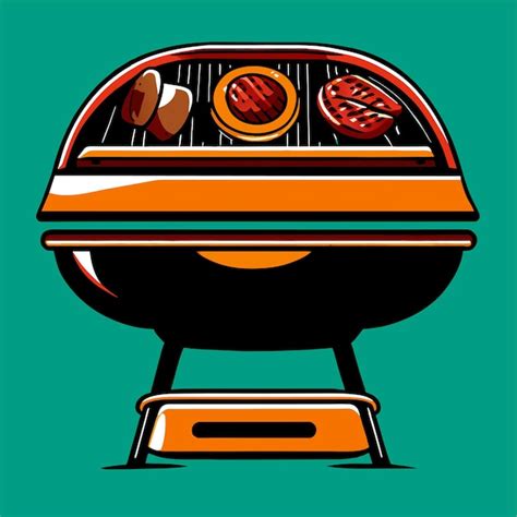 Premium Vector Bbq Grill Vector