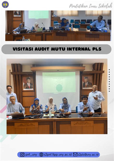 Visitasi Audit Mutu Internal Departemen Pendidikan Luar Sekolah